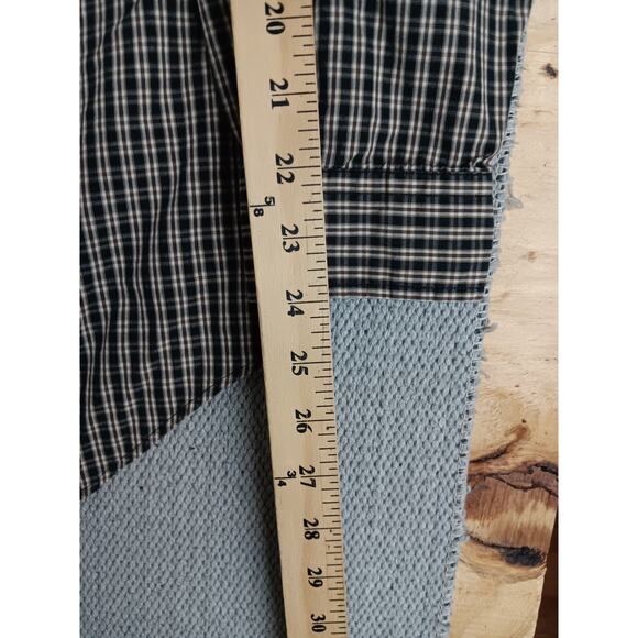 Vintage Ralph Lauren Blake Shirt Mens Large Brown/Navy Check Button Down Preppy - Picture 11 of 12